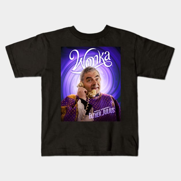 Wonka Kids T-Shirt by SecretGem